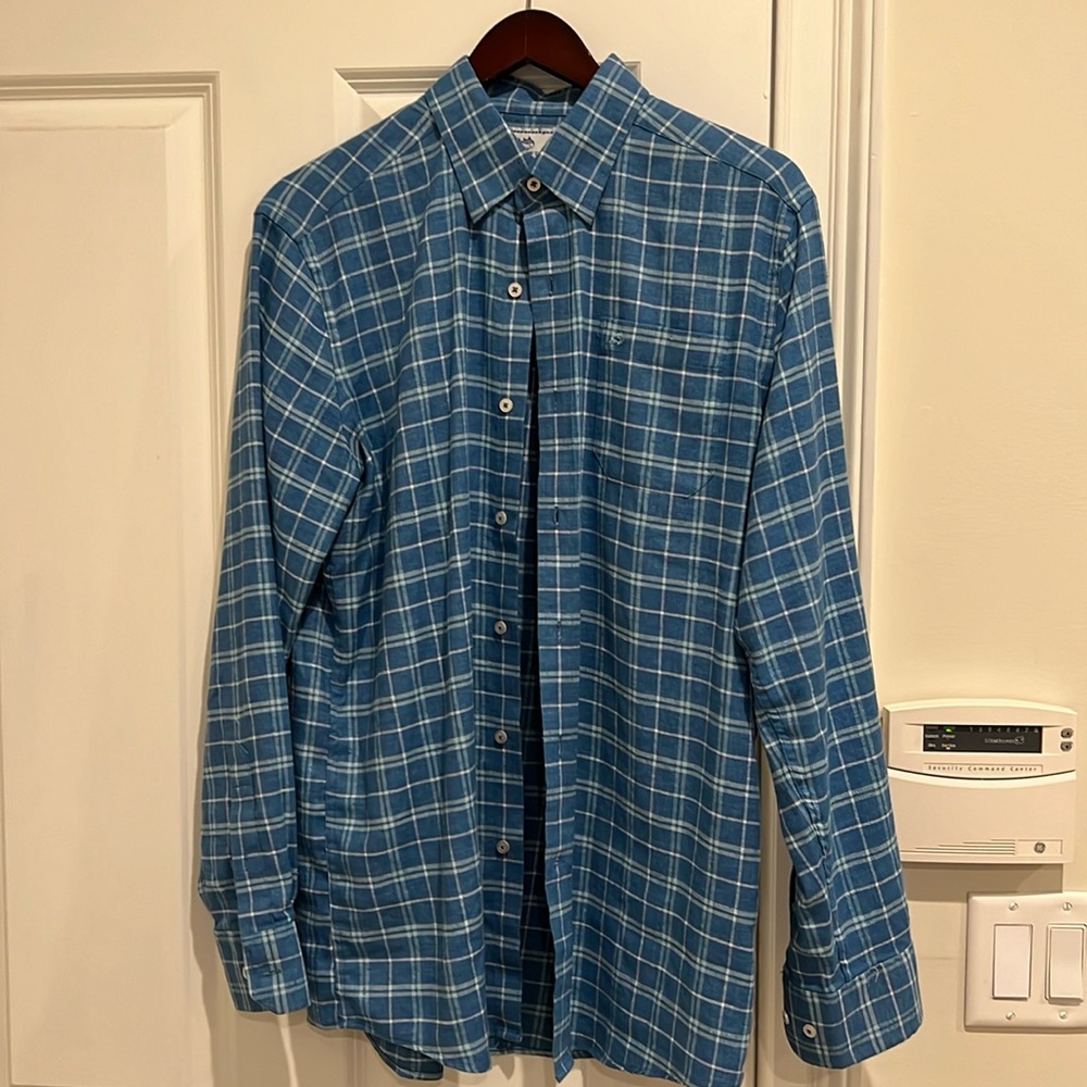 Southern Tide Lightweight Flannel, NWOT, Classic Fit Medium